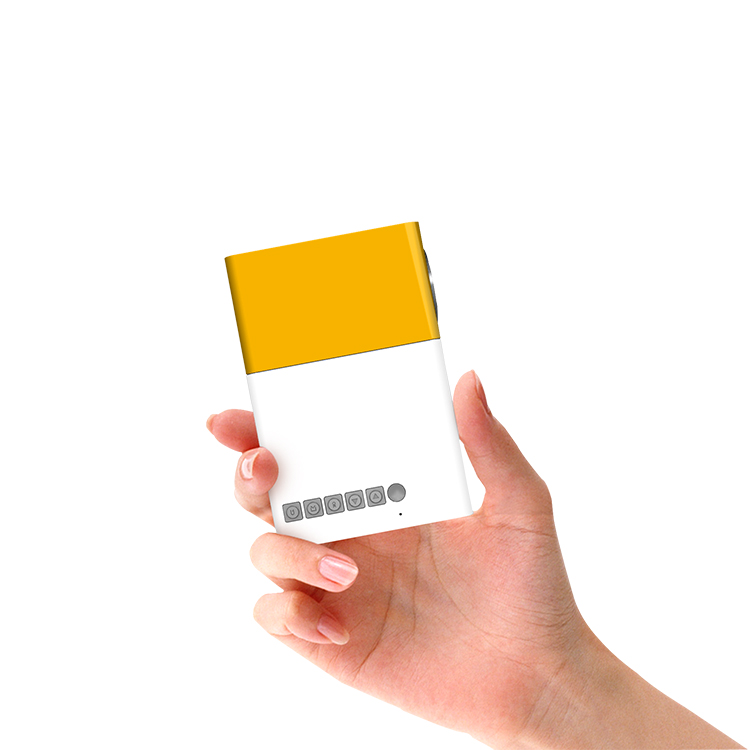 مینی پروژکتور برند YG مدل YG300 Projector 400 7 مینی پروژکتور برند YG مدل YG300 Projector 400