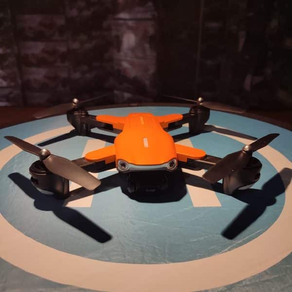 کواد کوپتر دوربین دار مدل S10 تاشو رنگ نارنجی 4 کواد کوپتر دوربین دار مدل S10 تاشو رنگ نارنجی