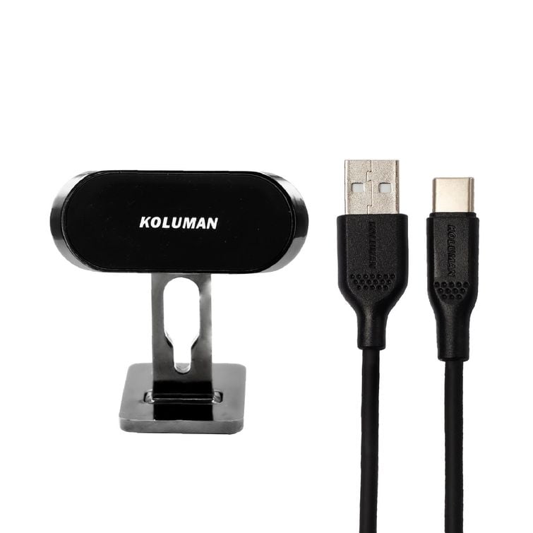 نگهدارنده گوشی موبایل کلومن مدل K-HD014 مشکی 3 نگهدارنده گوشی موبایل کلومن مدل K-HD014 مشکی