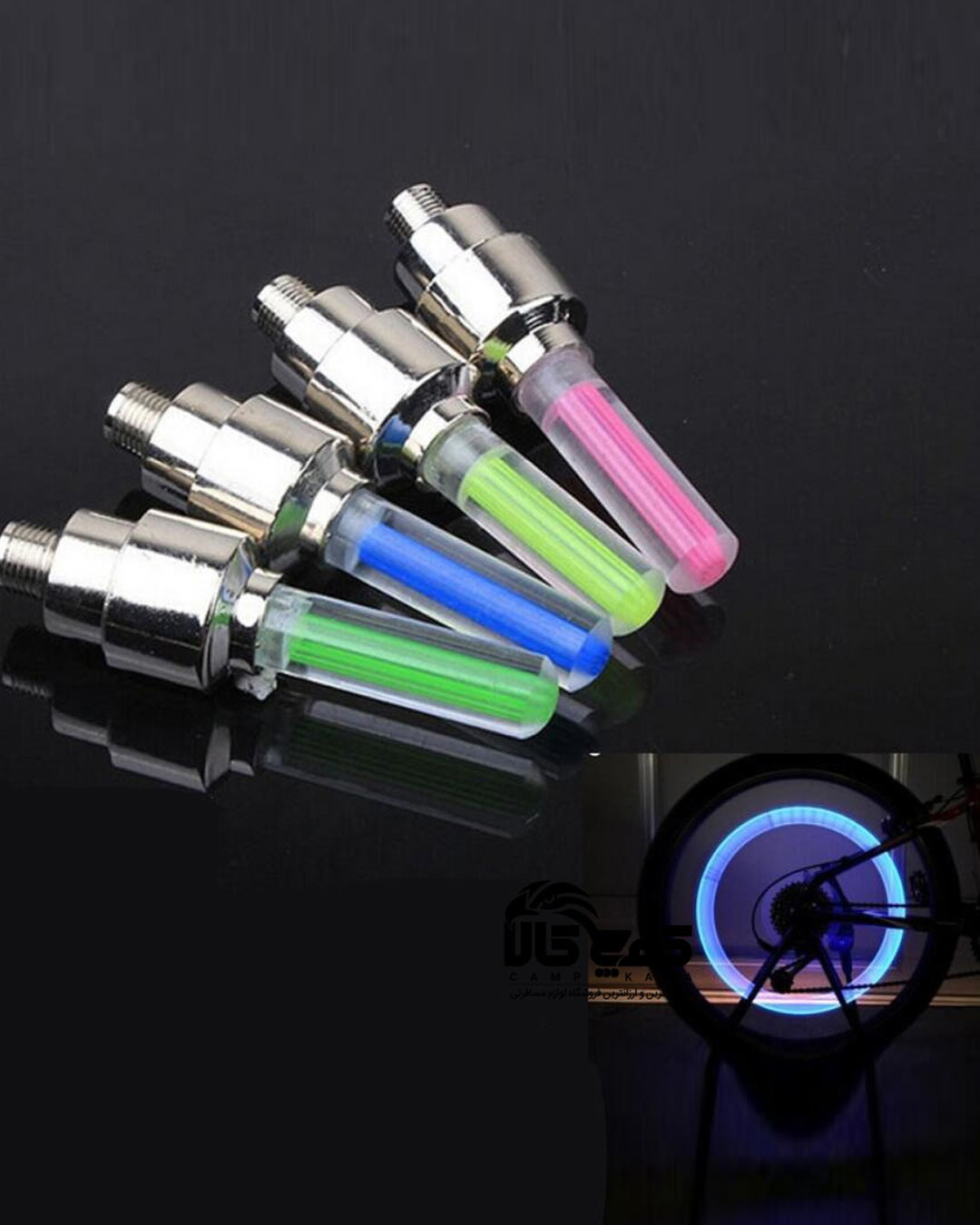 چراغ لاستیک اسمارت سنسور (FIRE FLYS) 3 چراغ لاستیک اسمارت سنسور (FIRE FLYS)