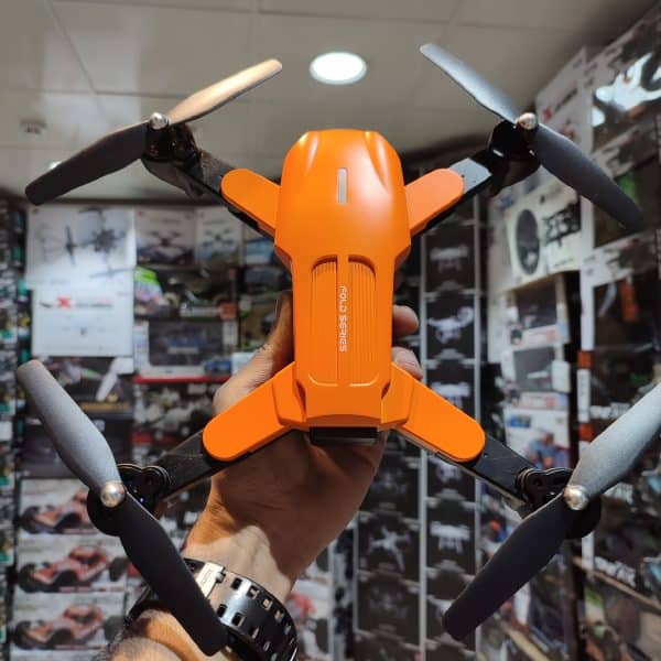 کواد کوپتر دوربین دار مدل S10 تاشو رنگ نارنجی 3 کواد کوپتر دوربین دار مدل S10 تاشو رنگ نارنجی